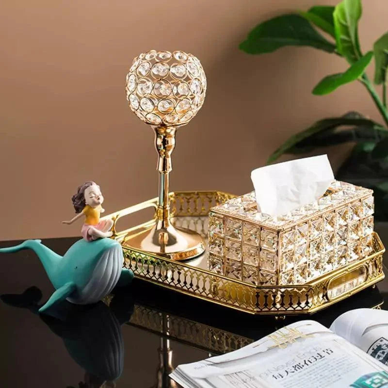 Paper Tissue Box for Decoration and Organisation