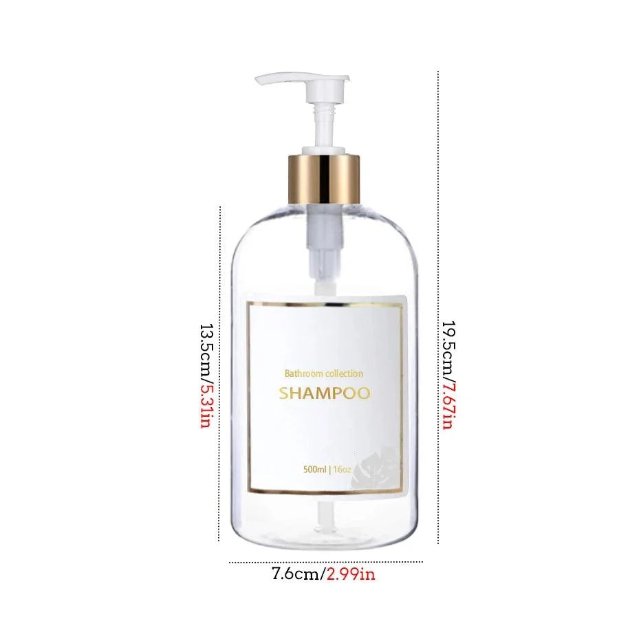 3-Piece Liquid Soap Dispenser Set for Bathroom