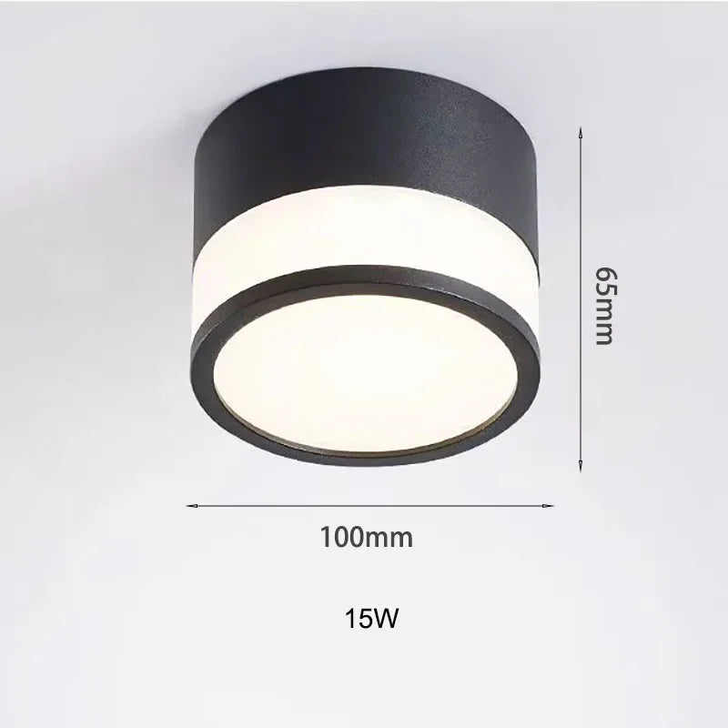 Nordic Style Aluminium LED Ceiling Light for Your Room