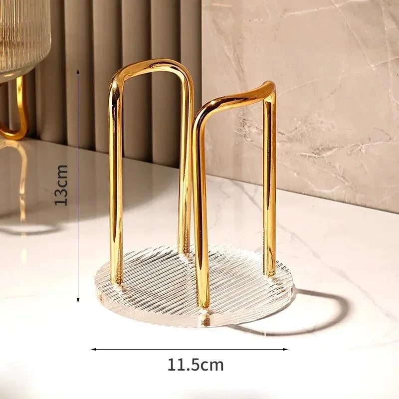 Disposable Cup Organiser Support in Stainless Steel and Acrylic