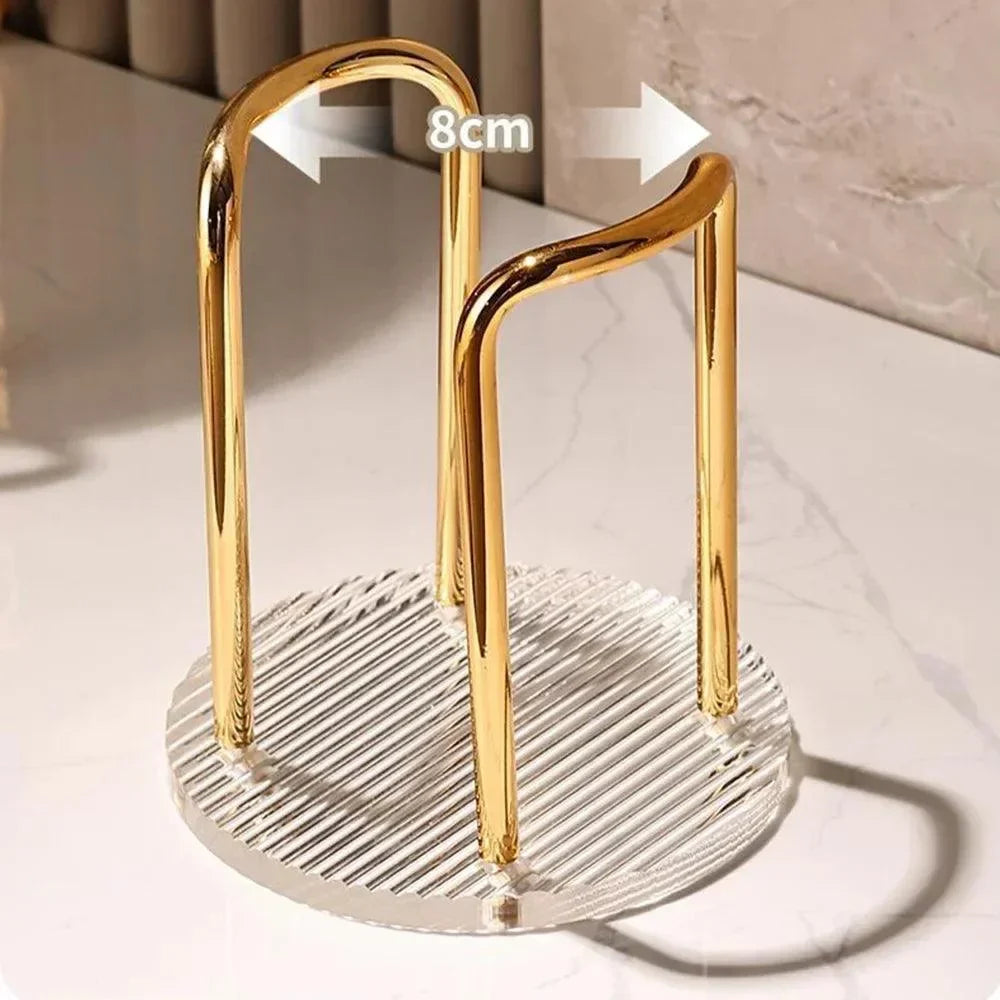 Disposable Cup Organiser Support in Stainless Steel and Acrylic