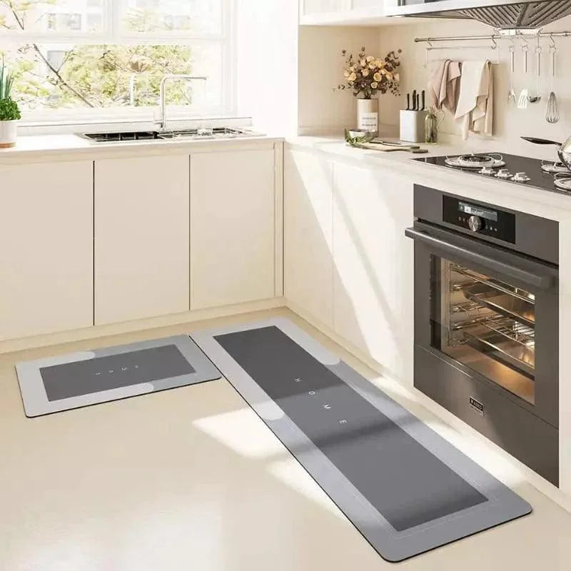 Non-Slip Absorbent 3-Layer Kitchen Mat