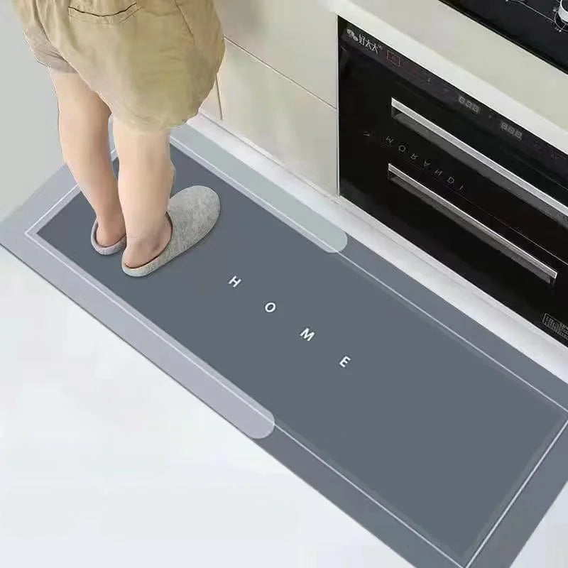 Non-Slip Absorbent 3-Layer Kitchen Mat