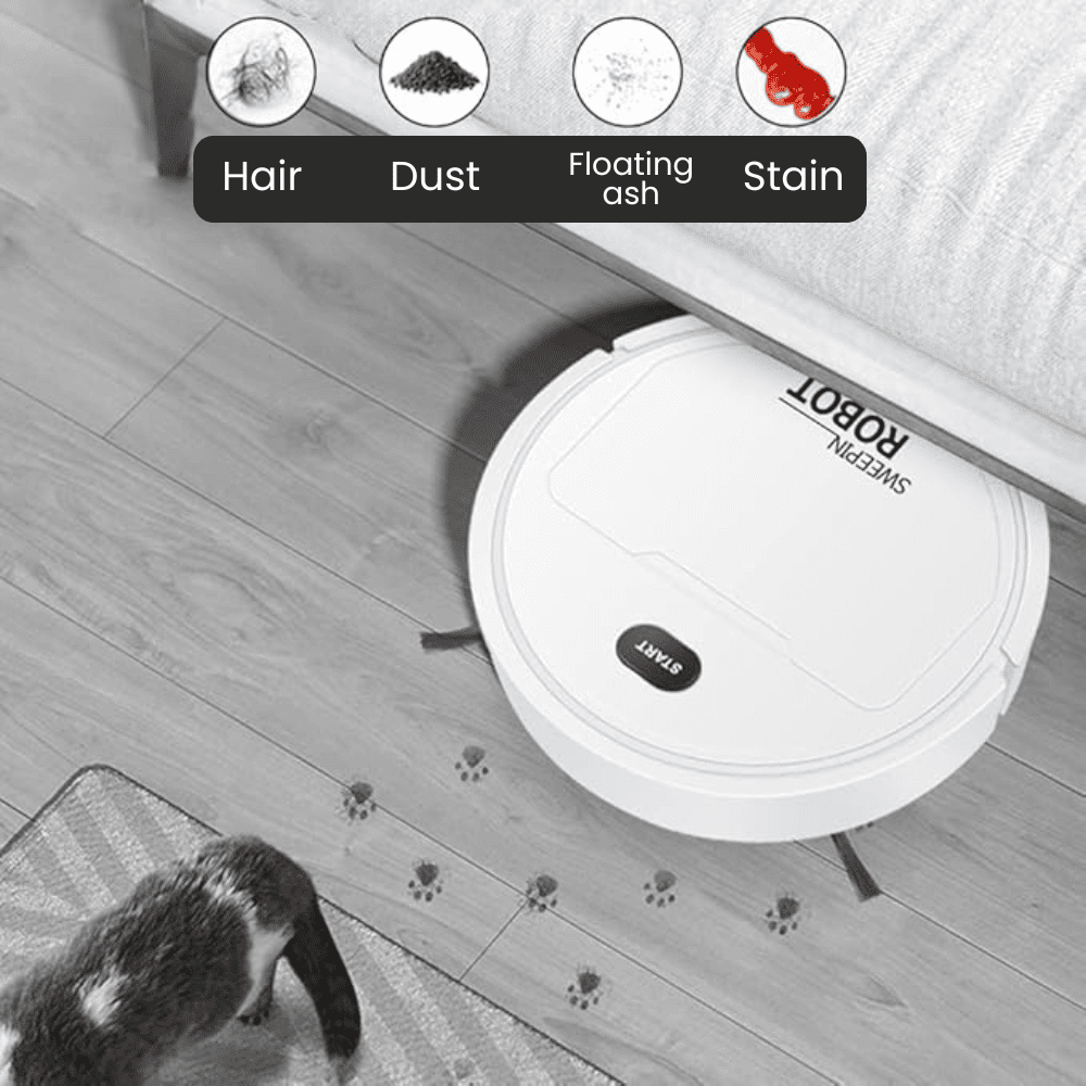 SmartClean™ 3-in-1 Automatic Vacuum Robot [LIMITED OFFER]