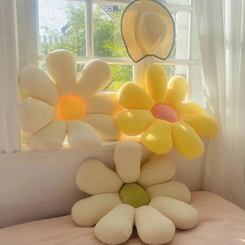 Decorative Sunflower Cushions for Living Room and Bedroom