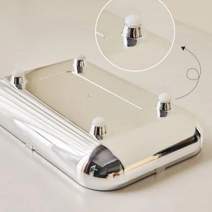 Chrome Tissue and Paper Box for Decoration and Organisation