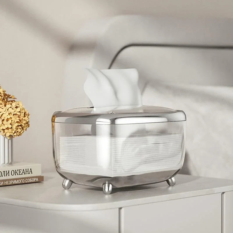 Wet Wipe Tissue Box for Organisation and Decoration