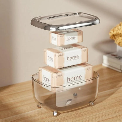 Wet Wipe Tissue Box for Organisation and Decoration