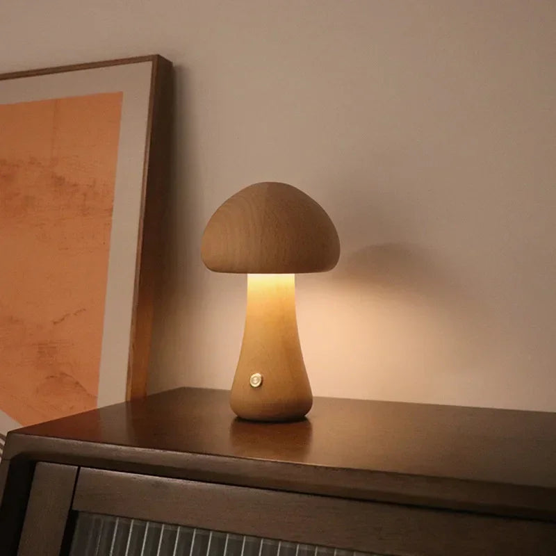 Rechargeable LED Table Lamp with 3 Colours for Bedroom