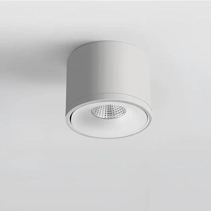 Dimmable Rotating LED Ceiling Light in Modern Aluminium