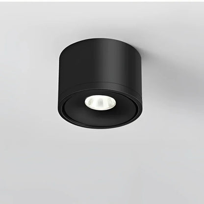 Dimmable Rotating LED Ceiling Light in Modern Aluminium