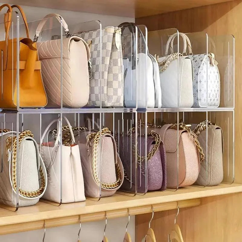 Transparent Acrylic Bag and Accessory Organiser