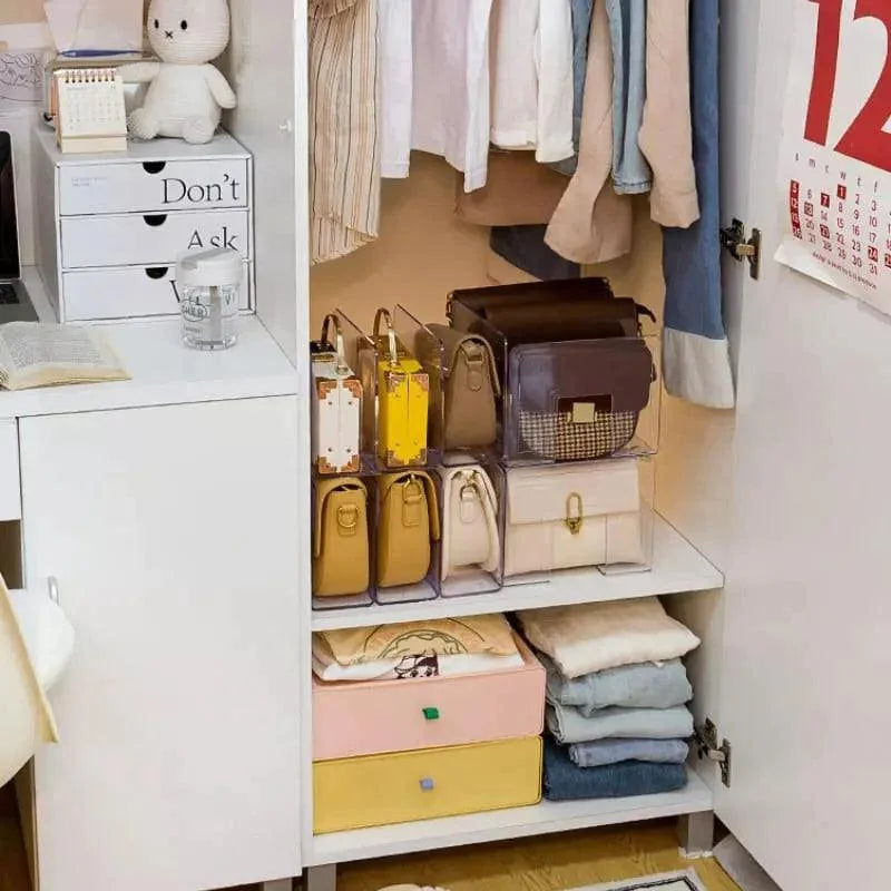 Transparent Acrylic Bag and Accessory Organiser
