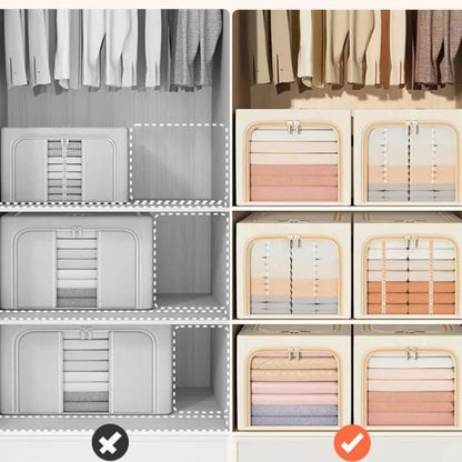 Premium Fabric Wardrobe Organiser for Closet