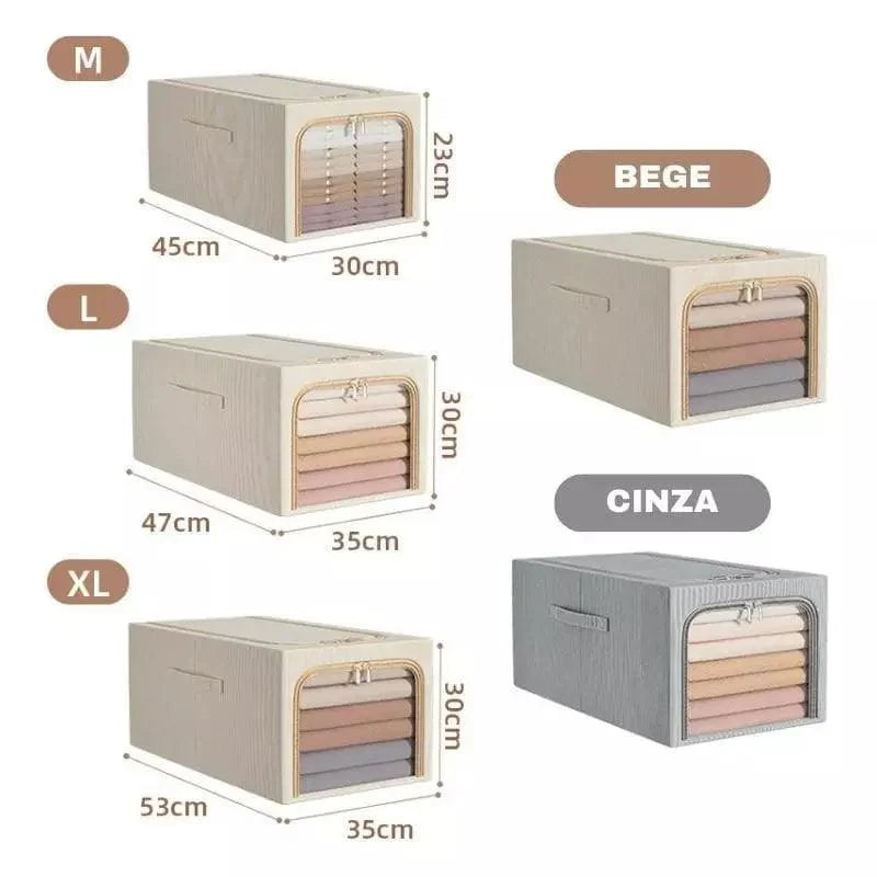 Premium Fabric Wardrobe Organiser for Closet