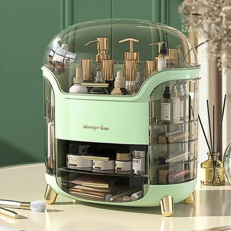 Transparent Acrylic Makeup Organiser for Beauty Counter