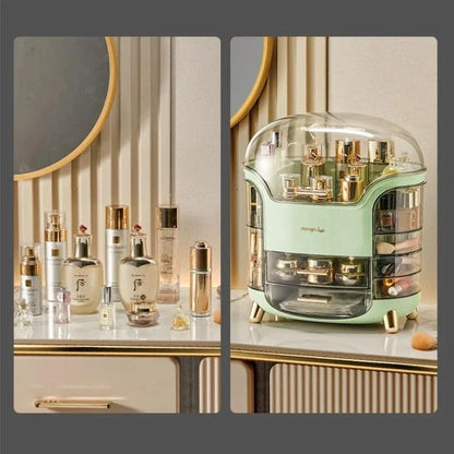 Transparent Acrylic Makeup Organiser for Beauty Counter