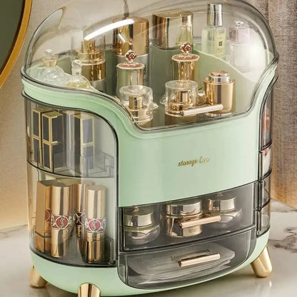 Transparent Acrylic Makeup Organiser for Beauty Counter