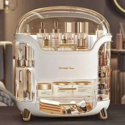 Transparent Acrylic Makeup Organiser for Beauty Counter