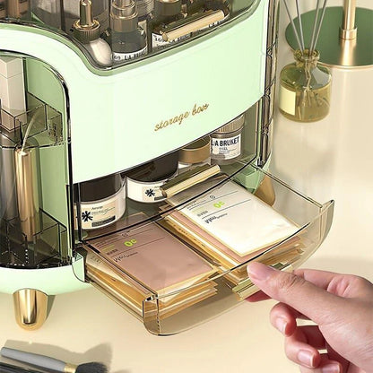 Transparent Acrylic Makeup Organiser for Beauty Counter