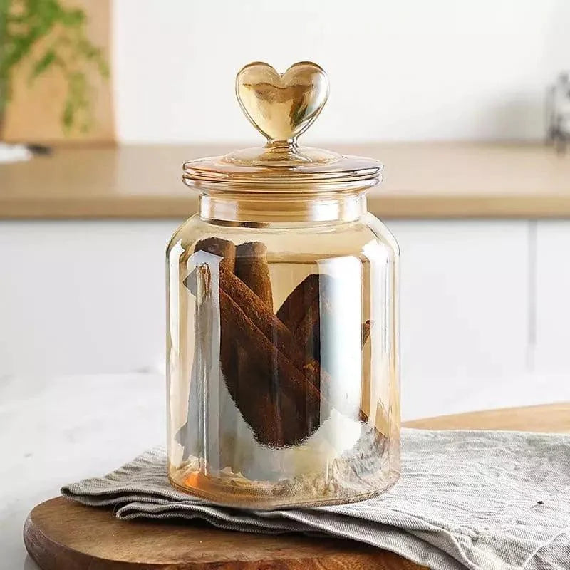 Hermetic Glass Jars with Silicone Seal