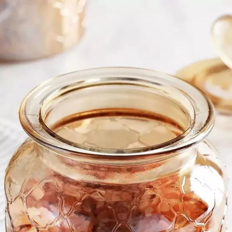 Hermetic Glass Jars with Silicone Seal