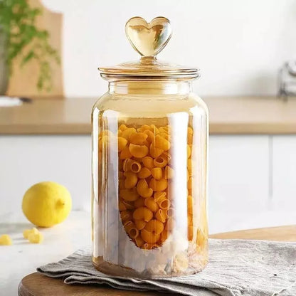 Hermetic Glass Jars with Silicone Seal