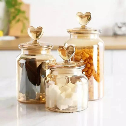 Hermetic Glass Jars with Silicone Seal