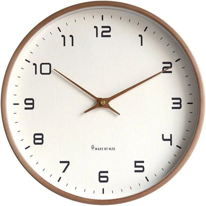 Nordic Wall Clock in Solid Wood