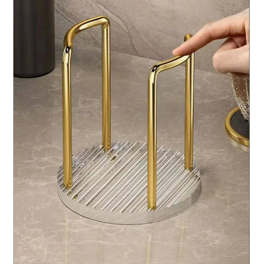 Disposable Cup Organiser Support in Stainless Steel and Acrylic
