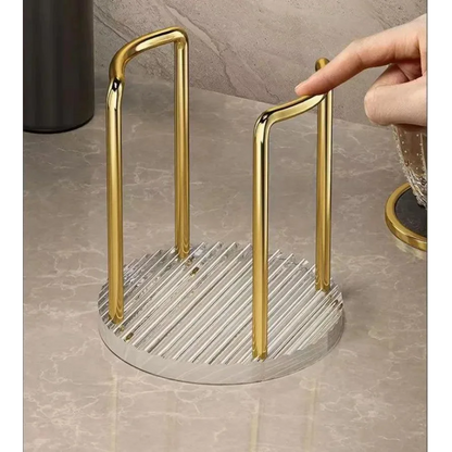 Disposable Cup Organiser Support in Stainless Steel and Acrylic