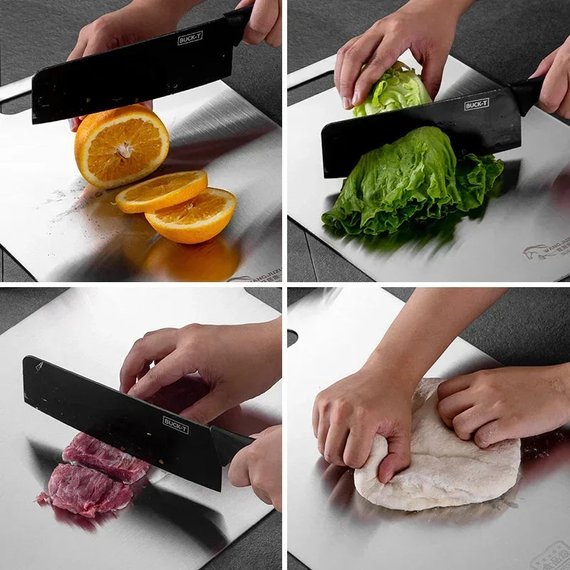 Stainless Steel Odour-Free Kitchen Chopping Board