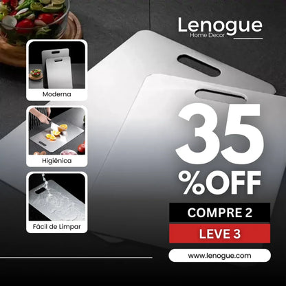 Stainless Steel Odour-Free Kitchen Chopping Board