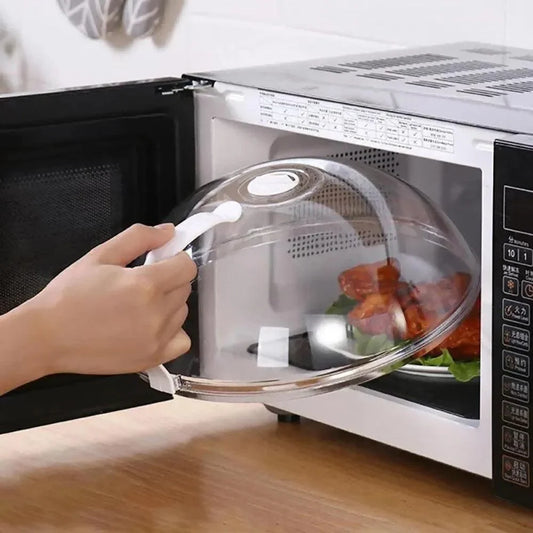 Microwave and Oven Splash Guard with Steam Vent