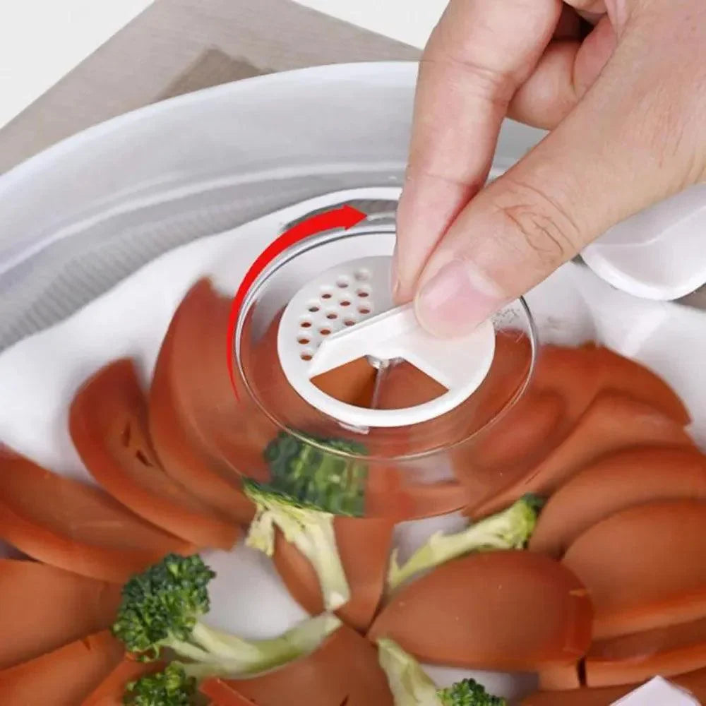 Microwave and Oven Splash Guard with Steam Vent