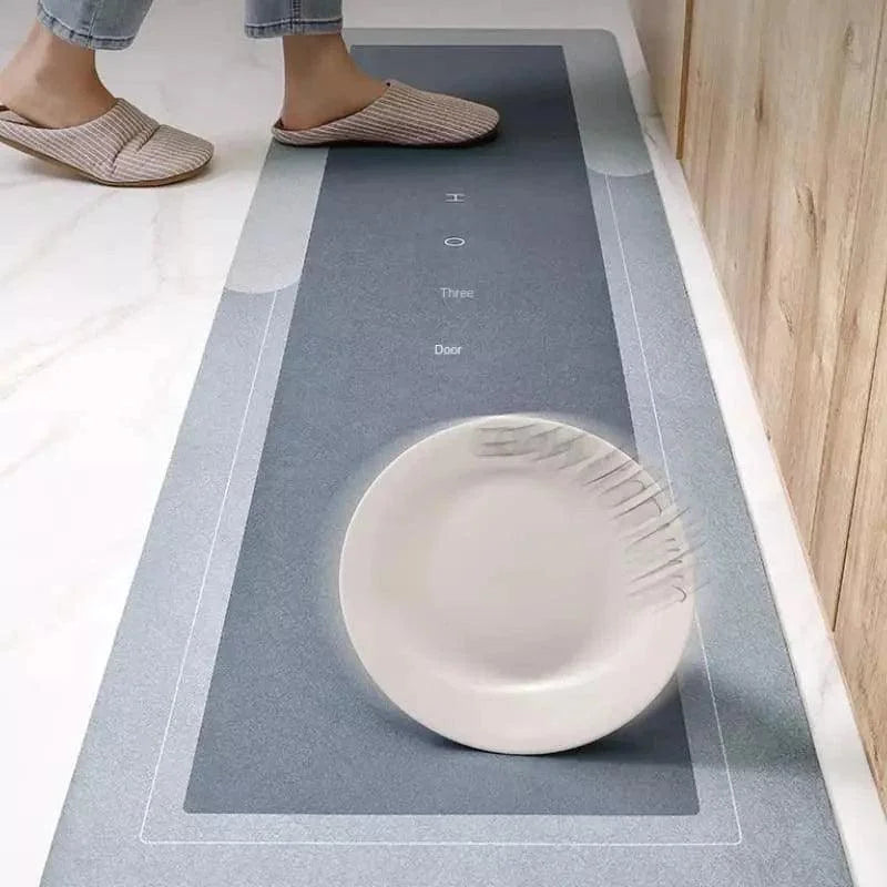 Non-Slip Absorbent 3-Layer Kitchen Mat