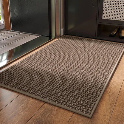 Washable Non-Slip Geometric Pattern Kitchen Mat