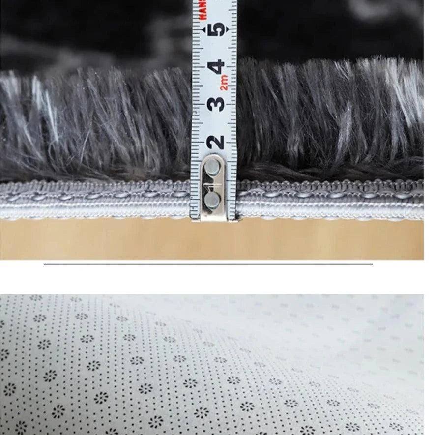 Non-Slip Plush Rug for Living Room and Bedroom