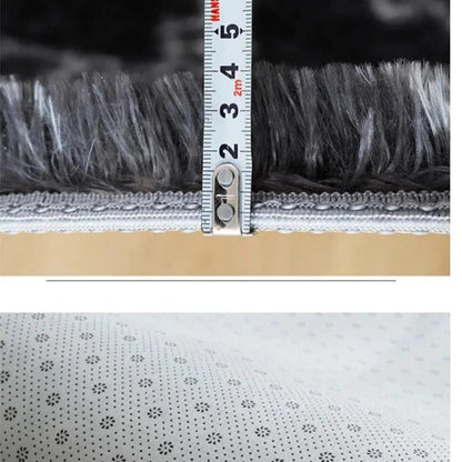 Non-Slip Plush Rug for Living Room and Bedroom