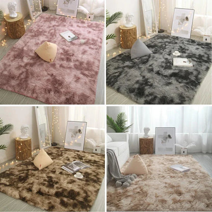 Non-Slip Plush Rug for Living Room and Bedroom