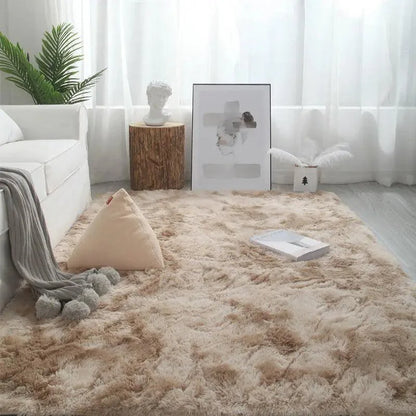 Non-Slip Plush Rug for Living Room and Bedroom