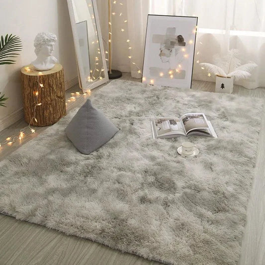 Non-Slip Plush Rug for Living Room and Bedroom