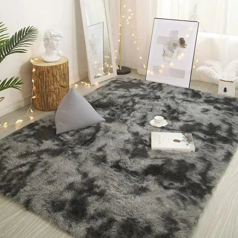 Non-Slip Plush Rug for Living Room and Bedroom