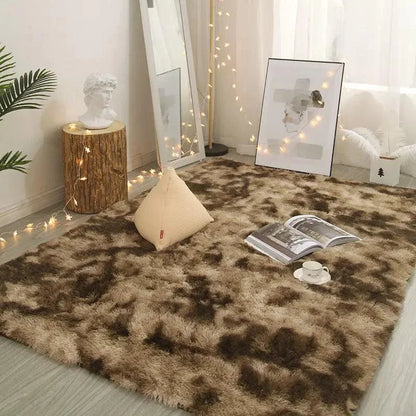 Non-Slip Plush Rug for Living Room and Bedroom