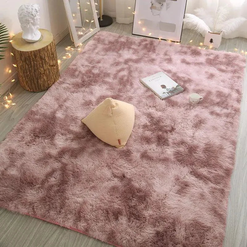 Non-Slip Plush Rug for Living Room and Bedroom